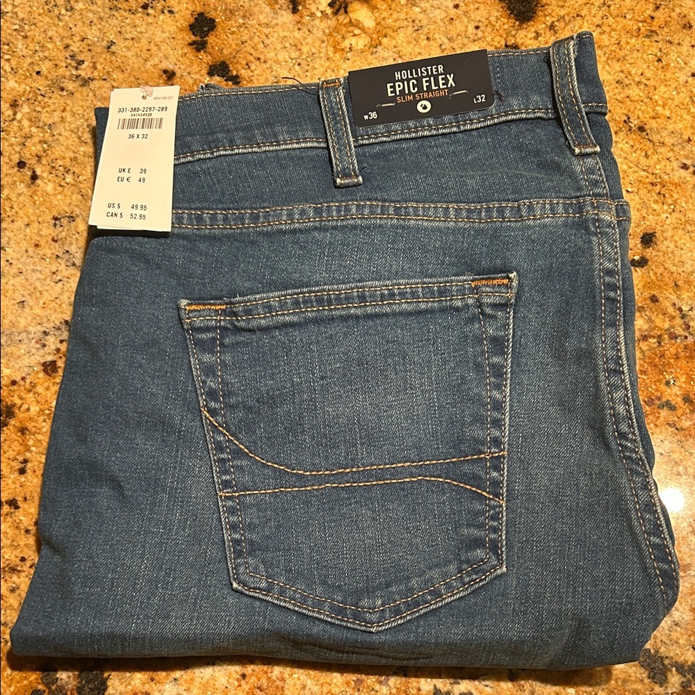 Hollister Men's  Blue Jeans